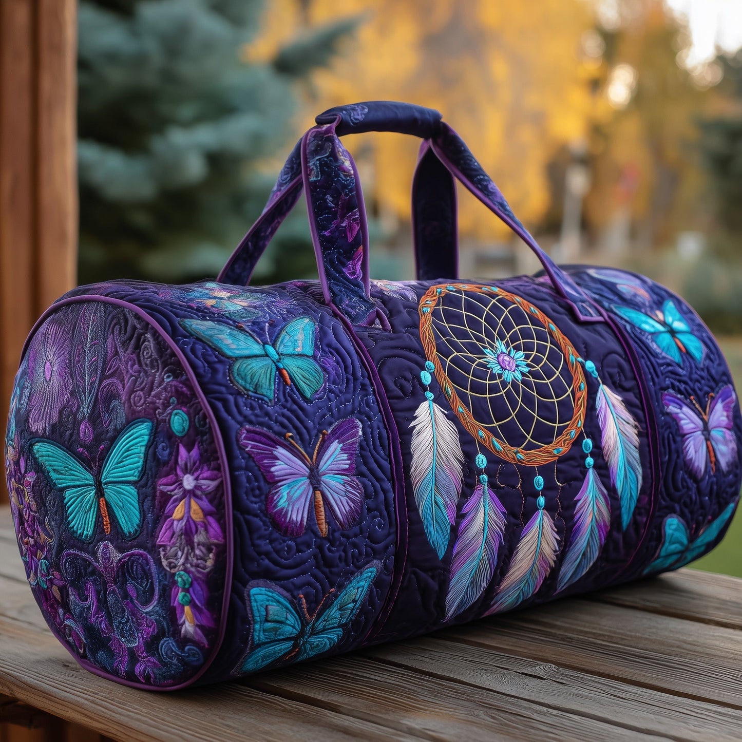 Dreamcatcher Serenity Quilted Duffle Bag GFTOHD9779