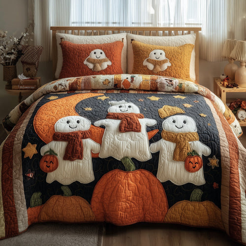Ghost Parade 3-Piece Quilted Bedding Set GFTOHD9793