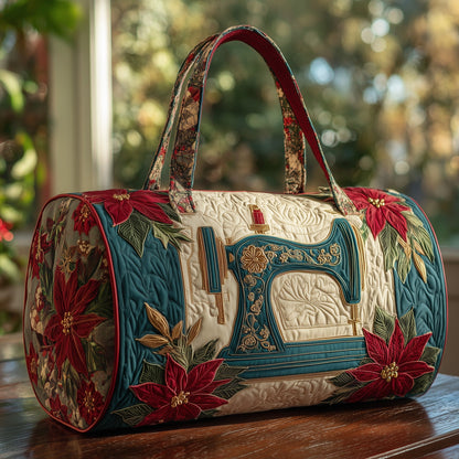 Artistic Sewing Machine Quilted Duffle Bag GFTOHD9801