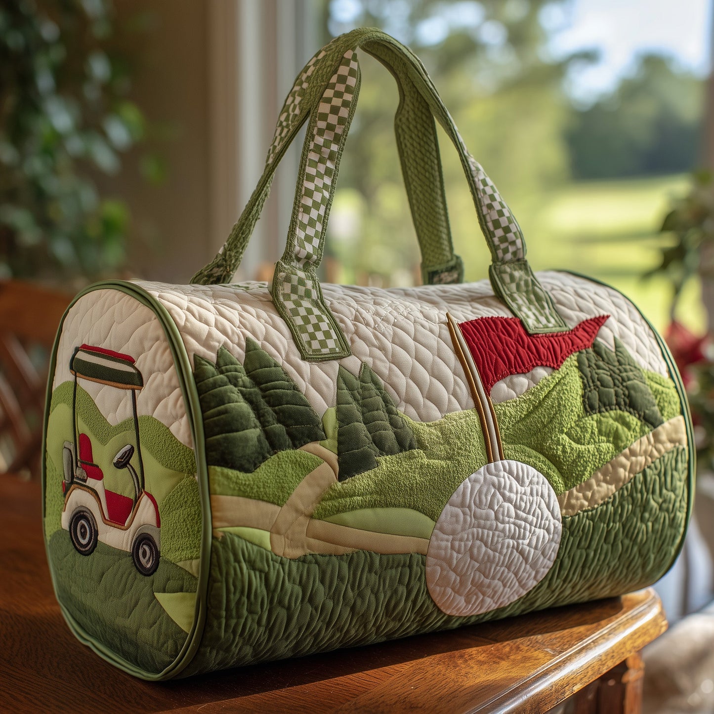 Golf Paradise Quilted Duffle Bag GFTOHD9814