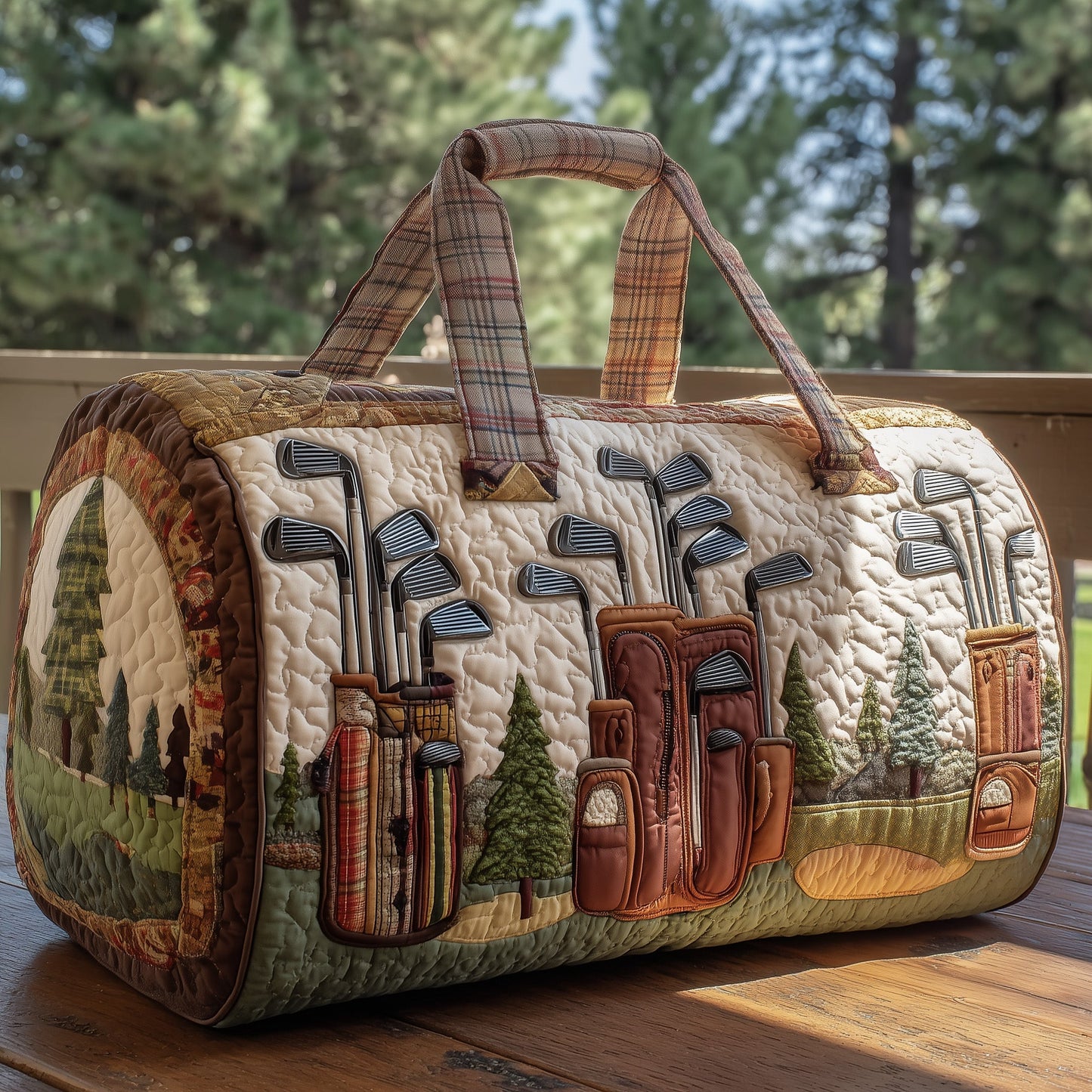 Golf Retreat Quilted Duffle Bag GFTOHD9821