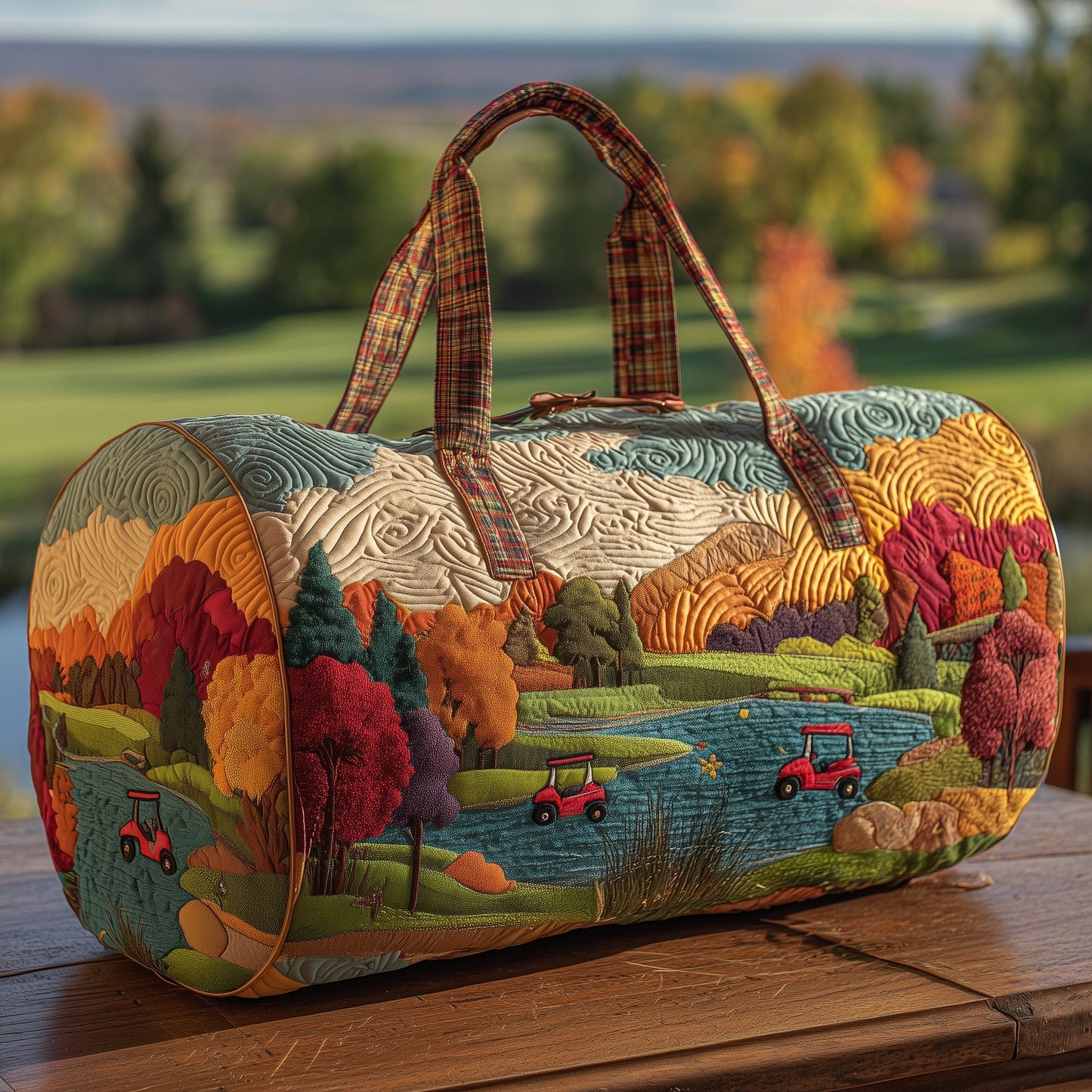 Fairway Dream Quilted Duffle Bag GFTOHD9826