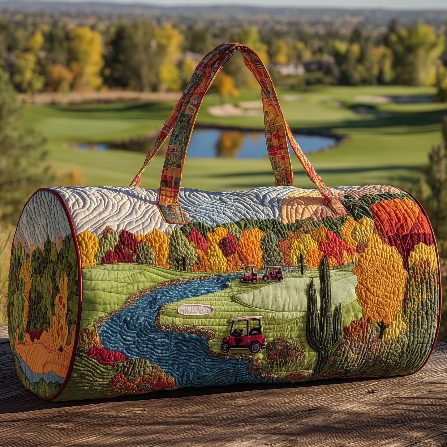 Fairway Dream Quilted Duffle Bag GFTOHD9827