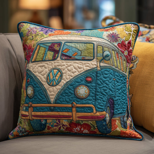 Hippie Van Quilted Pillow Case GFTOHD9843