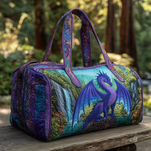 Majestic Dragon Quilted Duffle Bag GFTOHD9858