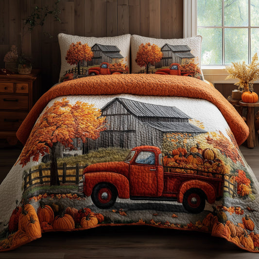 Autumn Truck Duvet Cover Set GFTOHD9971