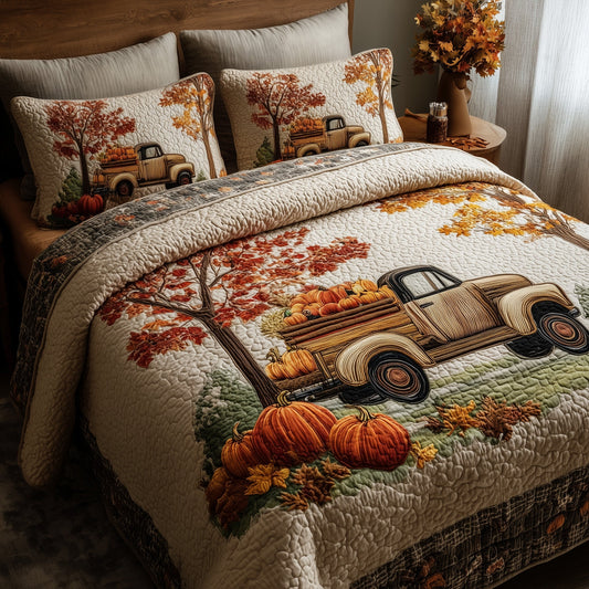 Autumn Truck Duvet Cover Set GFTOHD9975