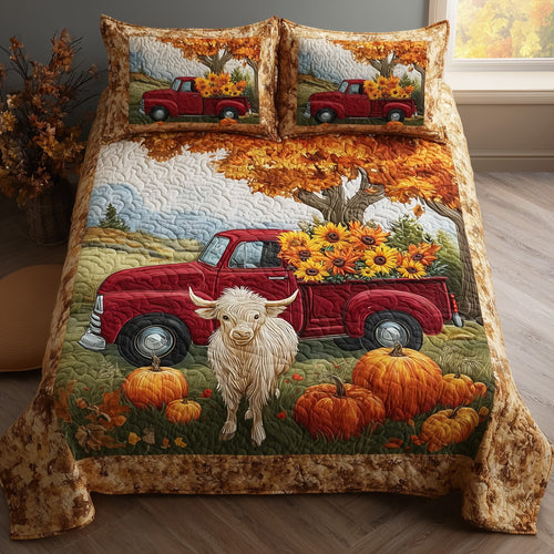 Autumn Truck Duvet Cover Set GFTOHD9978