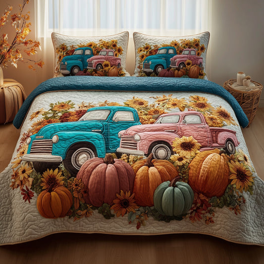 Autumn Truck Duvet Cover Set GFTOHD9979
