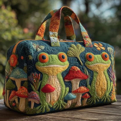 Froggy Heaven Quilted Duffle Bag GFTOHD9995