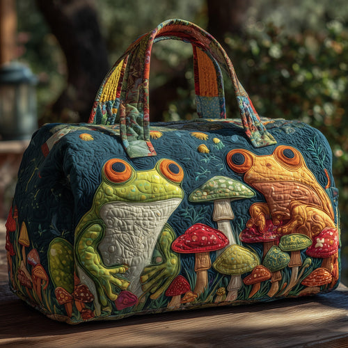 Froggy Heaven Quilted Duffle Bag GFTOHD9996
