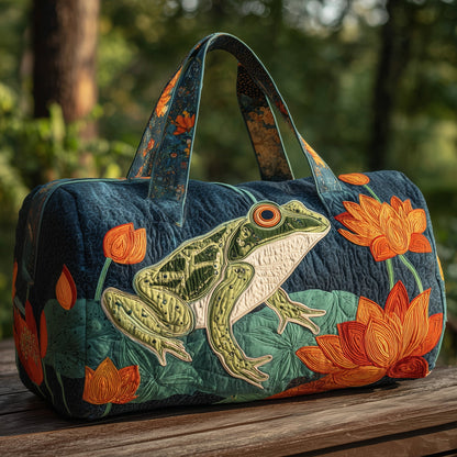 Froggy Heaven Quilted Duffle Bag GFTOHD9998