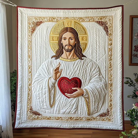 Jesus Quilted Blanket GFTOHL15