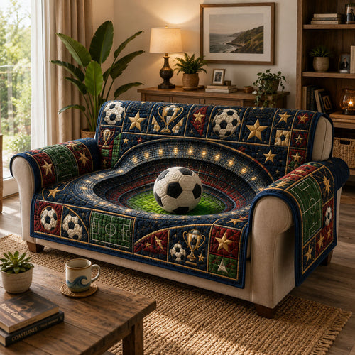 Night Stadium Glory Quilted Sofa Cover GFTOHNL1031
