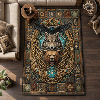 Guardians Of The Norse Wild Area Rug GFTOHNL1733