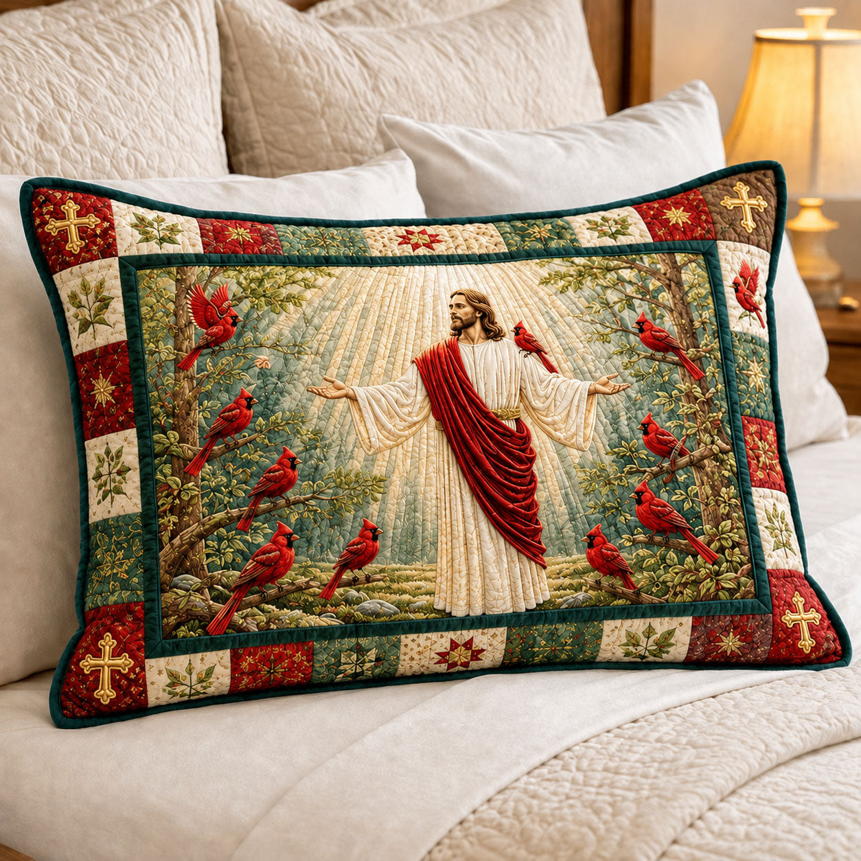 Surrounded By His Grace Bedding Pillow Case GFTOHNL1937 C1