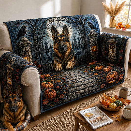 Moonlit Gatekeeper Quilted Sofa Cover GFTOHNL2103