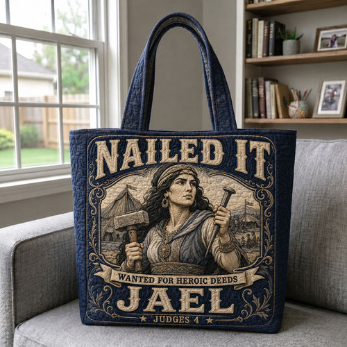 Jael Courage Judges 4 Quilted Tote Bag GFTOHNL2142