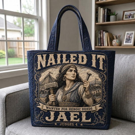 Jael Courage Judges 4 Quilted Tote Bag GFTOHNL2142