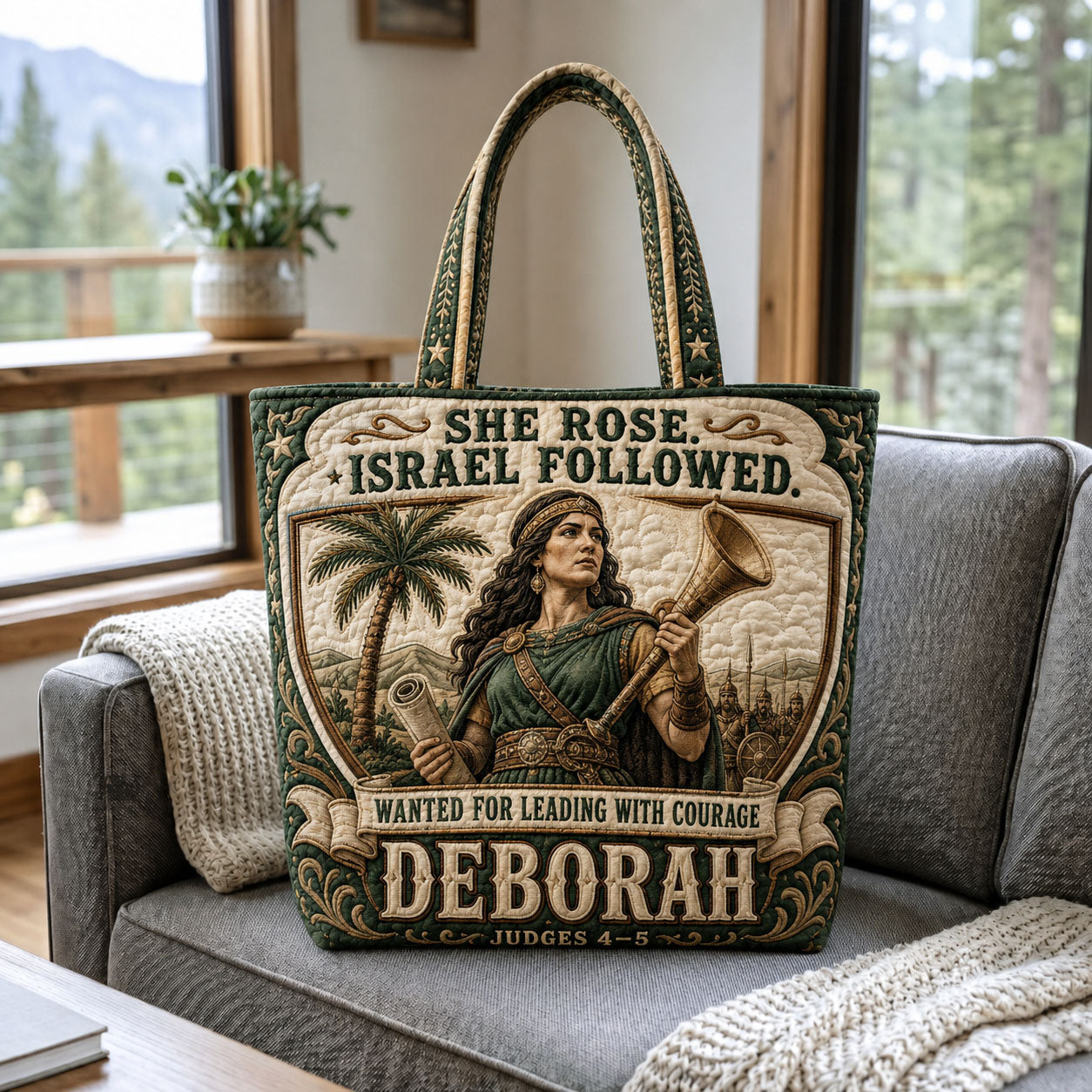 Deborah Leadership Judges 4-5 Quilted Tote Bag GFTOHNL2144