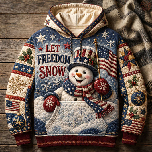 Let Freedom Snow Hoodie GFTOHNL2257