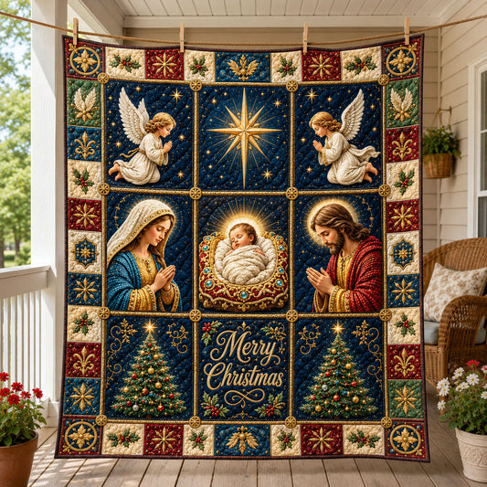 Christmas Promise Of Salvation Quilted Blanket GFTOHNL2310