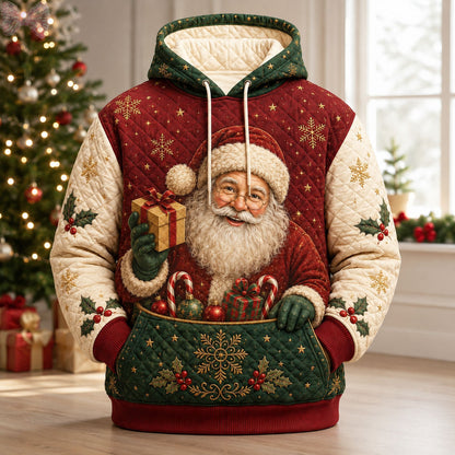 Santa Pocket Of Joy Hoodie GFTOHNL2355
