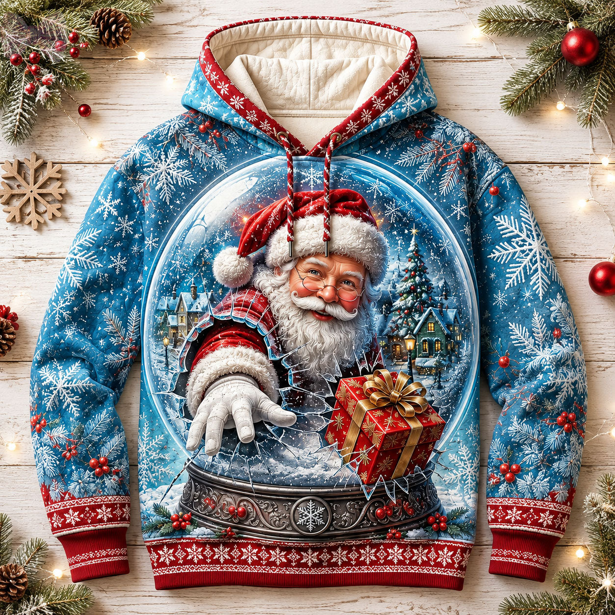 Snow Globe Surprise Hoodie GFTOHNL2361