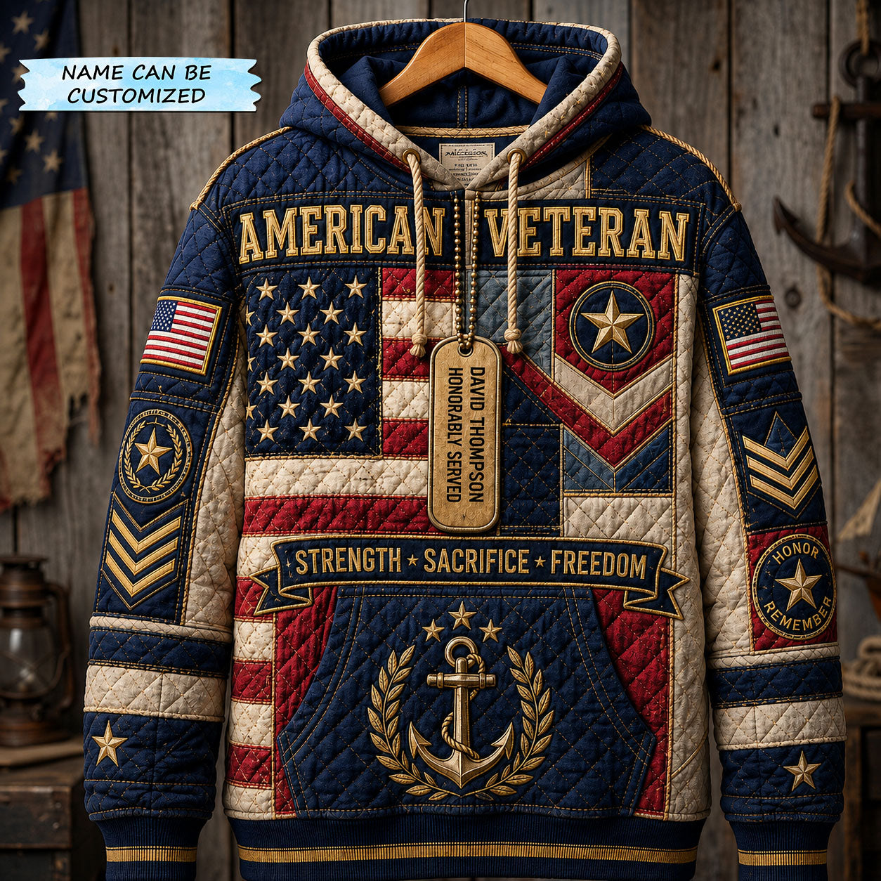 Honor Beyond Duty Hoodie QTCUZ GFTOHNL2393