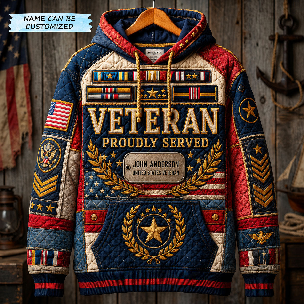 Veteran Pride Hoodie QTCUZ GFTOHNL2395