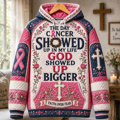 God Showed Up Bigger Hoodie GFTOHNL2583