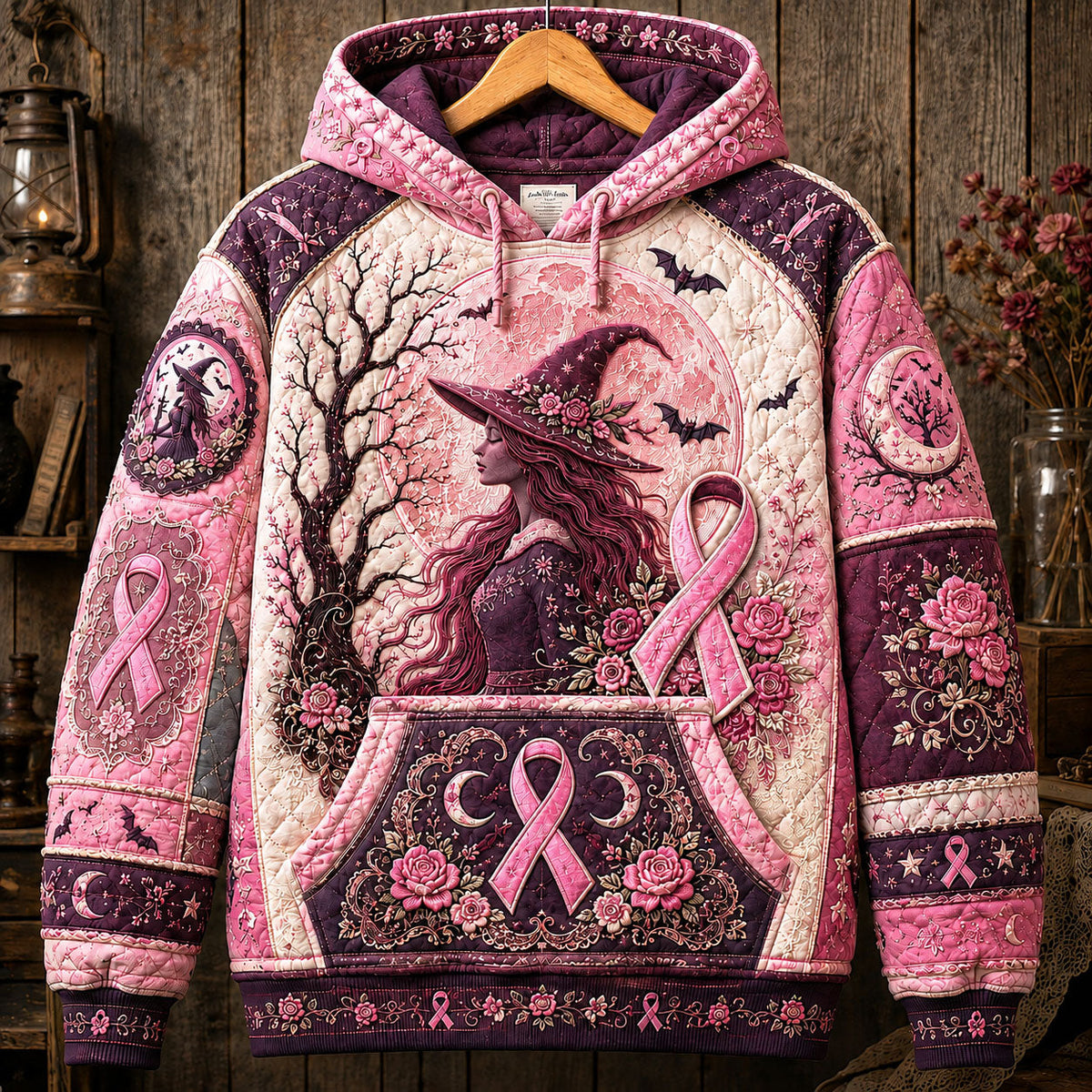 Pink Witch Warrior Hoodie GFTOHNL2584