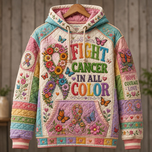 Fight Cancer In All Color Hoodie GFTOHNL2585