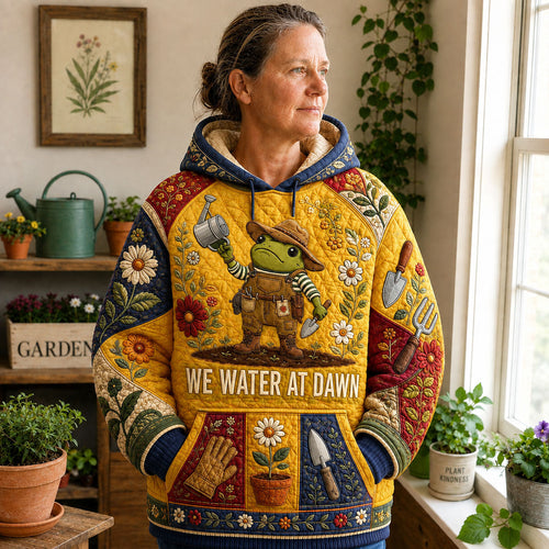 Frog Garden Helper Hoodie GFTOHNL2675