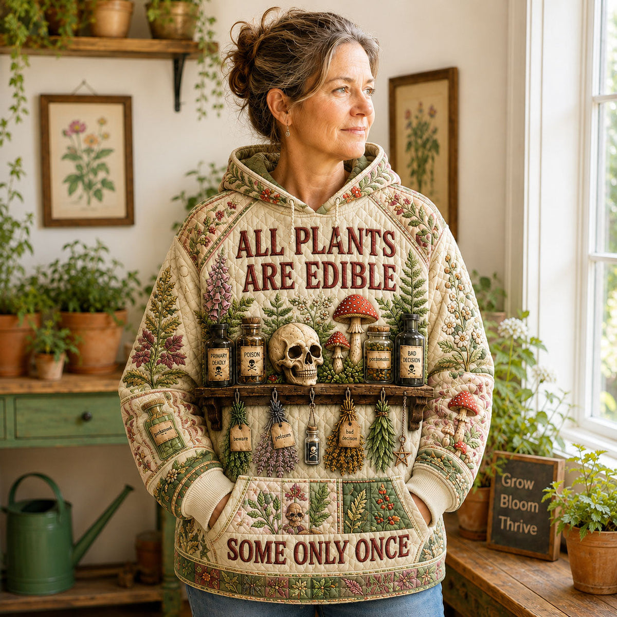 Poison Garden Humor Hoodie GFTOHNL2676