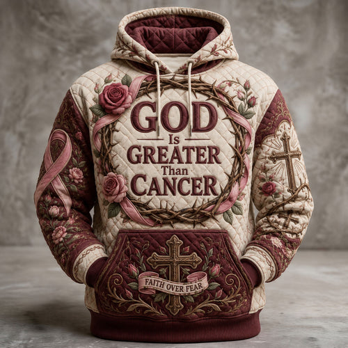 God Is Greater Than Cancer Hoodie GFTOHNL2718