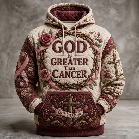God Is Greater Than Cancer Hoodie GFTOHNL2718