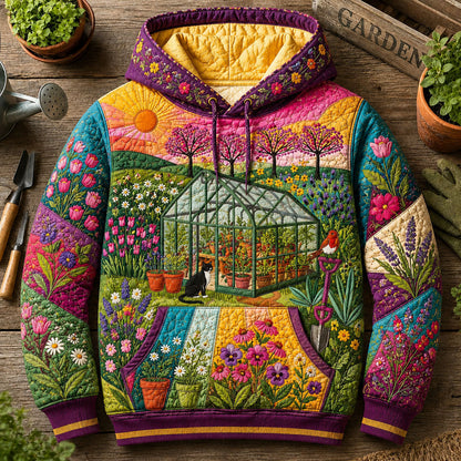 Colorful Greenhouse Garden Hoodie GFTOHNL2724