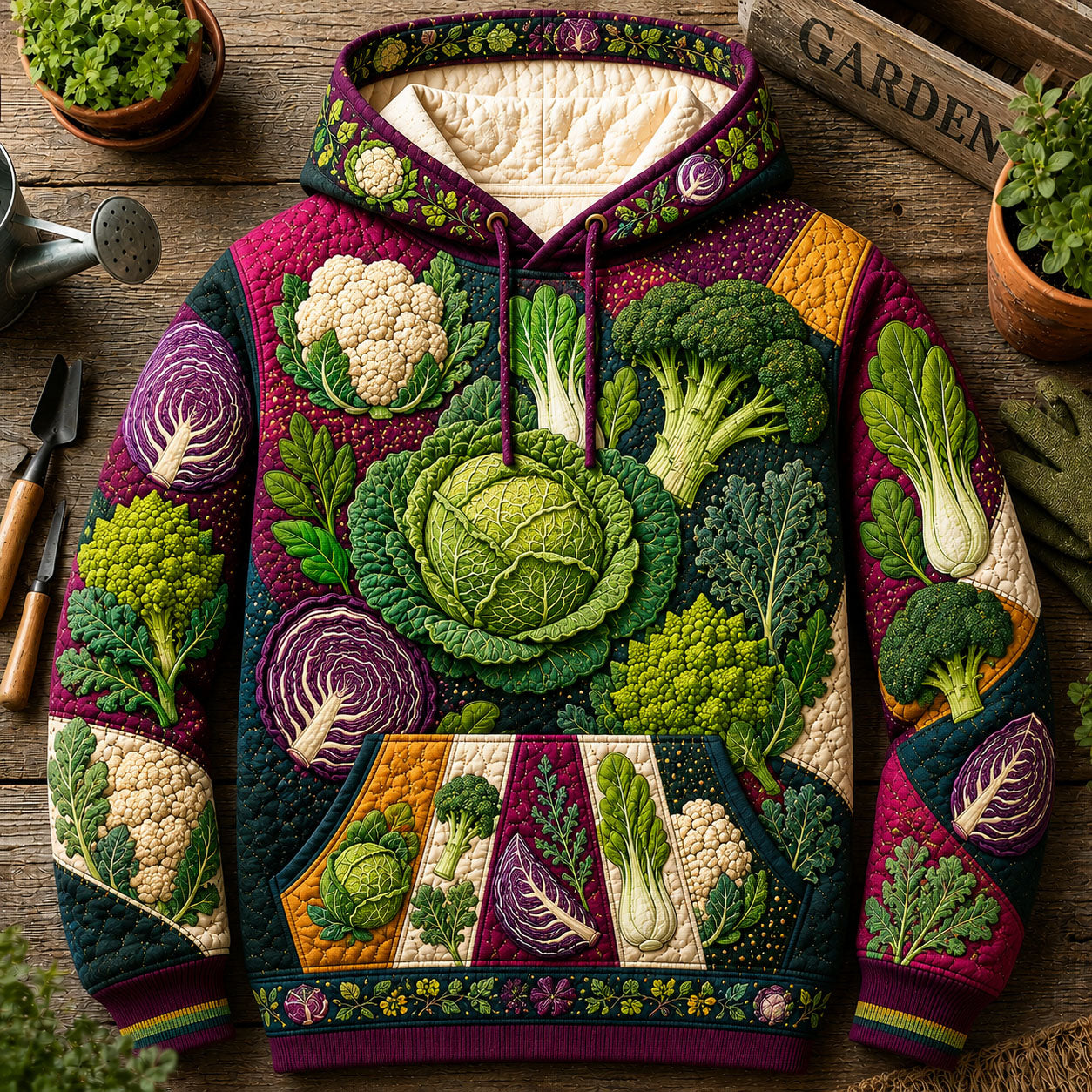 Fresh Vegetable Garden Hoodie GFTOHNL2727