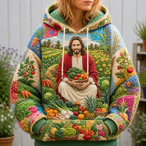 Jesus Harvest Garden Hoodie GFTOHNL2815