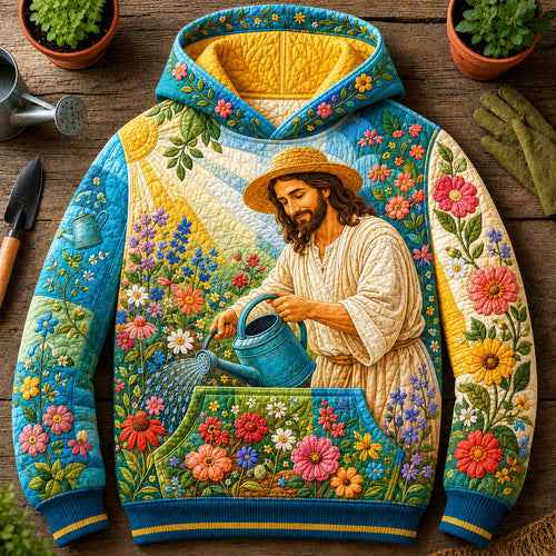 Jesus Flower Garden Hoodie GFTOHNL2816