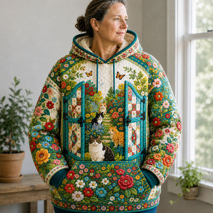 Secret Garden Cats Hoodie GFTOHNL2826