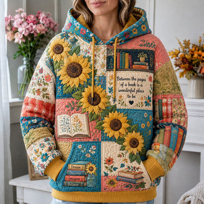Sunflower Bookish Garden Hoodie GFTOHNL2938