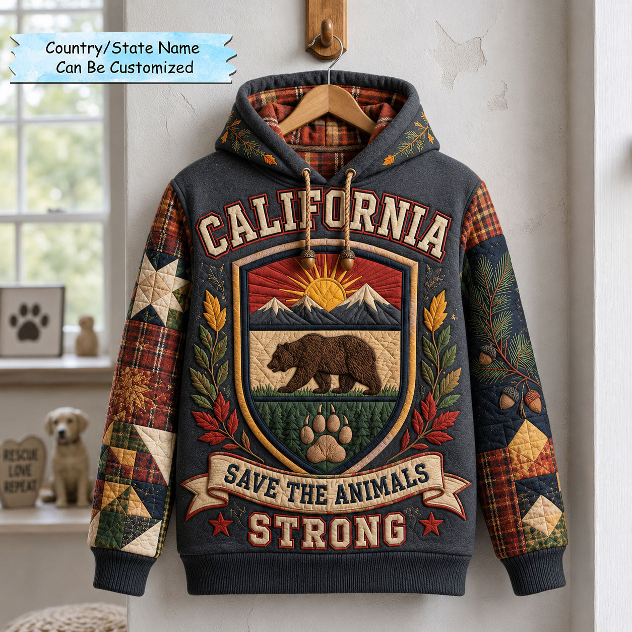 Protect Wildlife Strong Hoodie QTCUZ GFTOHNL2941