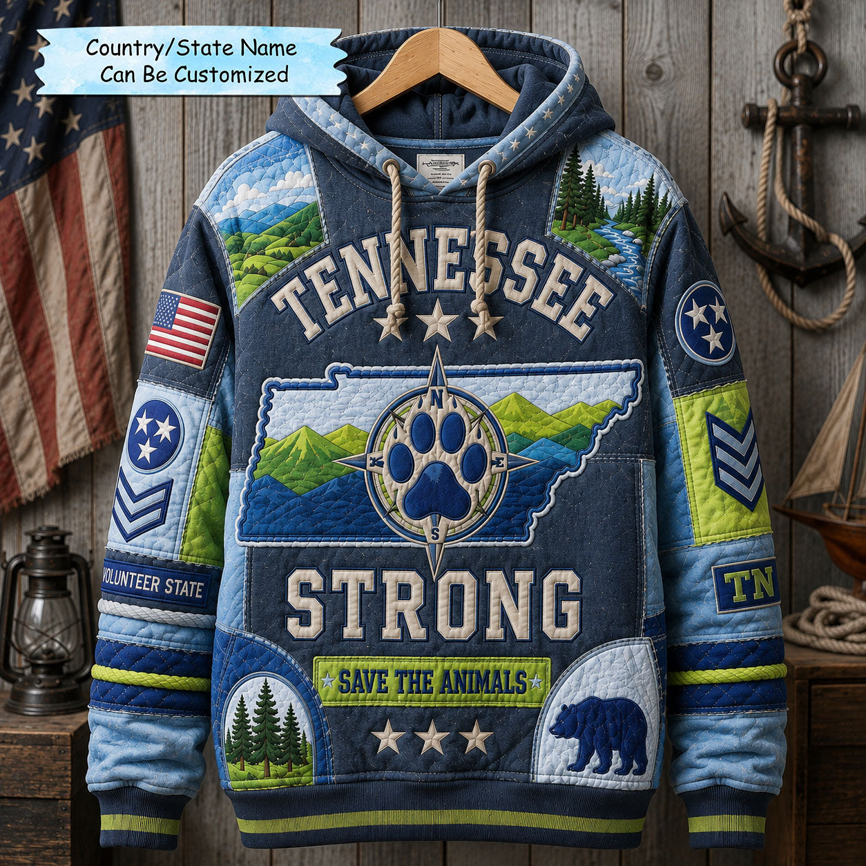 Wildlife Rescue Strong Hoodie QTCUZ GFTOHNL2945