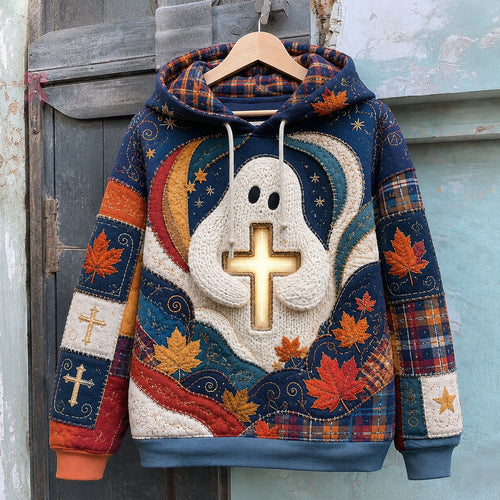 Faithful Ghost Cross Hoodie GFTOHNL2974