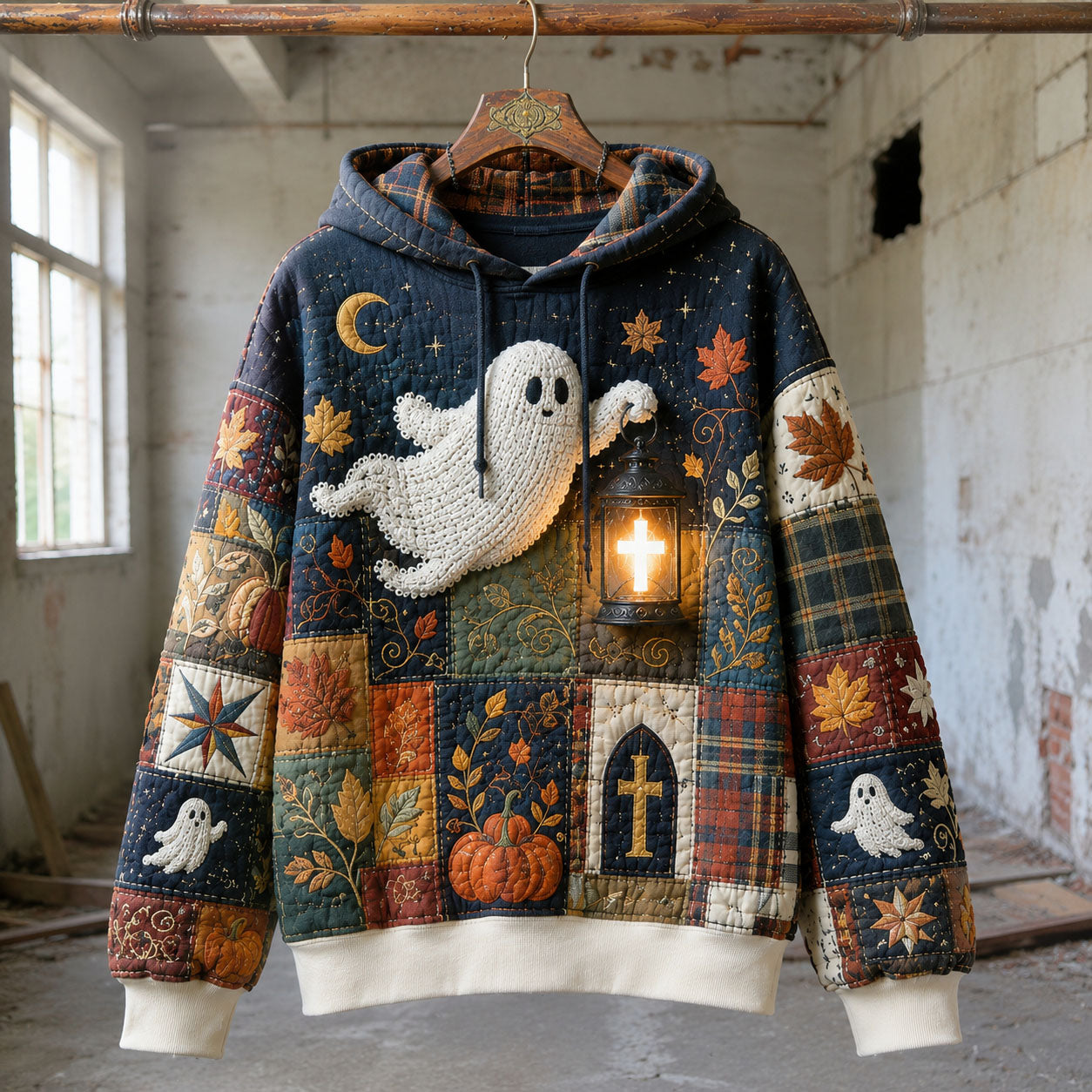 Lantern Ghost Blessing Hoodie GFTOHNL2977