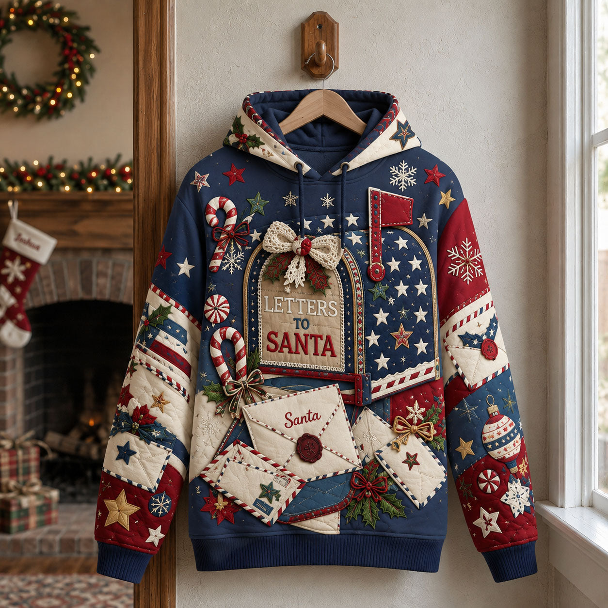 Letters To Santa Hoodie GFTOHNL2986