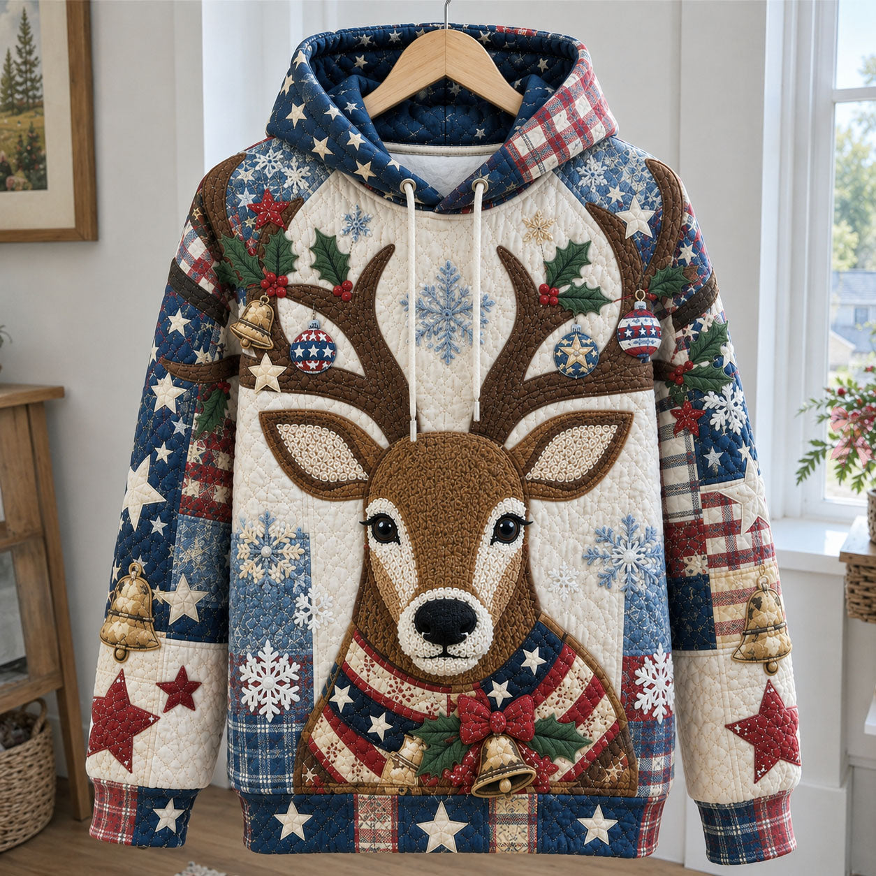 Christmas Reindeer Hoodie GFTOHNL2987