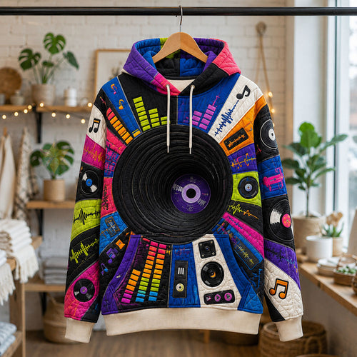Neon Vinyl Beats Hoodie GFTOHNL3009